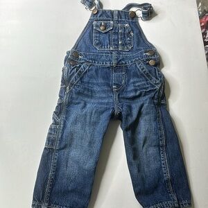 🍄12m Vintage Osh Kosh B’gosh sweater and overalls